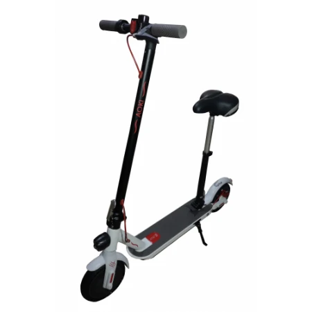 Электросамокат AOKI, белый, с сиденьем