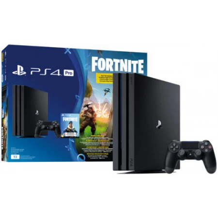 Sony PlayStation 4 Pro 1TB Black + Fortnite Voucher