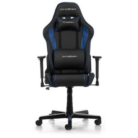 Игровое кресло DXRacer New Prince P08 Gaming Chair, Black-Blue