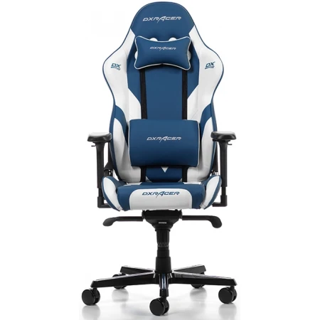 Кресло DXRacer Gladiator White-Blue, (OH/D8200/BW) Кресло DXRacer Gladiator White-Blue, (OH/D8200/BW)