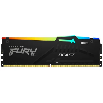 ОЗУ Kingston Fury Beast RGB 8GB 4800MHz DIMM DDR5, (KF548C38BBA-8)