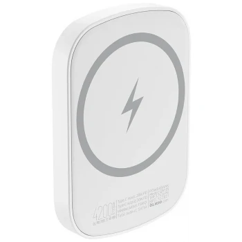 Power Bank Olmio QM-05 4200mAh Wireless, White