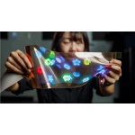 LG показала прототип дисплея, который можно растягивать, складывать и скручивать