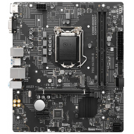 Материнская плата MSI Pro H410M-B Материнская плата MSI Pro H410M-B