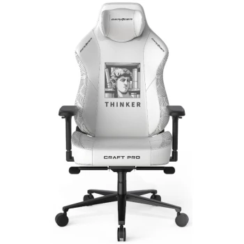 Игровое кресло DXRacer Craft Pro, (CRA/PRO/W/Thinker)