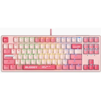 Клавиатура A4Tech Bloody S87, Pink