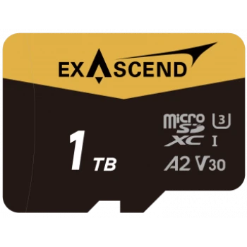 Карта памяти Exascend Catalyst MicroSD 1TB, Class 10 UHS-I U3, (EX1TUSDU1-AD)