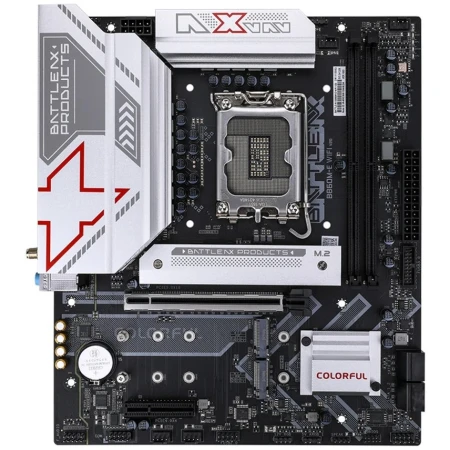 Материнская плата Colorful BATTLE-AX B860M-E WIFI V20 (B860M-E WIFI) Материнская плата Colorful BATTLE-AX B860M-E WIFI V20 (B860M-E WIFI)