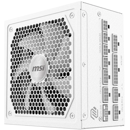 Блок питания MSI MAG A1000GL PCIE5 WHITE