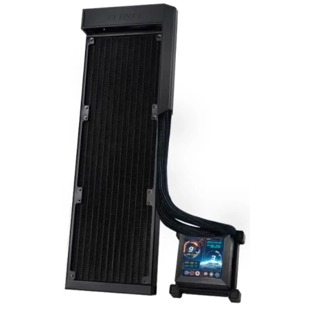 Водяное охлаждение Lian Li HydroShift LCD 360 FAN LESS Black (G89.GHSLCD36NB.00)