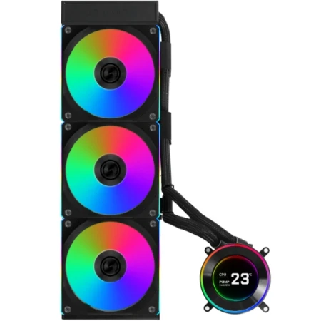 Водяное охлаждение Lian Li Hydroshift lI LCD-C 360N Black, (G89.GHS2LCD36B.00) Водяное охлаждение Lian Li Hydroshift lI LCD-C 360N Black, (G89.GHS2LCD36B.00)