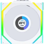 Вентилятор для корпуса Lian Li UNI FAN SL Wireless LCD 120, Reverse Blade, White, (G99.12RSLLCD1W1W.00)