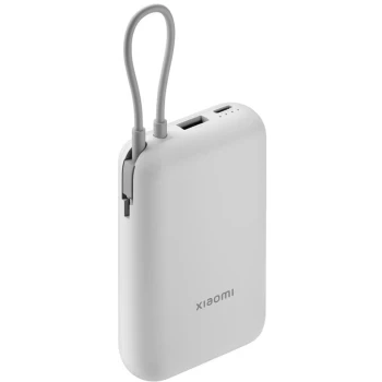 Power Bank Xiaomi 20000mAh (Integrated Cable) GL, Light Gray Power Bank Xiaomi 20000mAh (Integrated Cable) GL, Light Gray