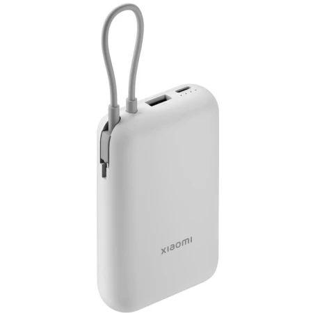 Power Bank Xiaomi 20000mAh (Integrated Cable) GL, Light Gray Power Bank Xiaomi 20000mAh (Integrated Cable) GL, Light Gray