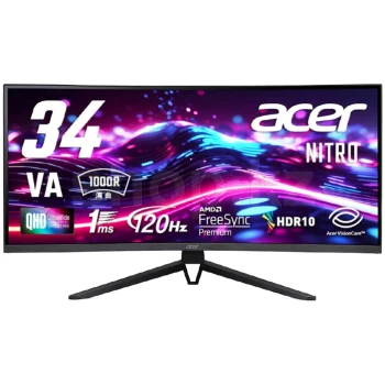 Монитор Acer Nitro ED343CURJ0bmiippx, (UM.CE3EE.004)