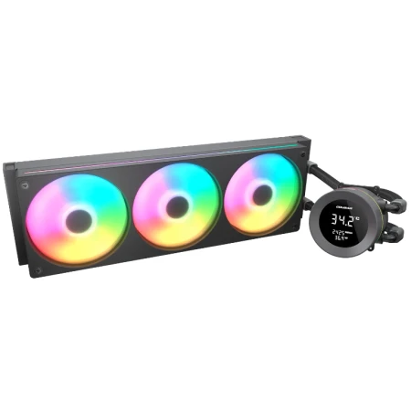 Водяное охлаждение Cougar Poseidon Vistek ARGB 360 Black, (CGR-PSDVARGB-B-360) Водяное охлаждение Cougar Poseidon Vistek ARGB 360 Black, (CGR-PSDVARGB-B-360)