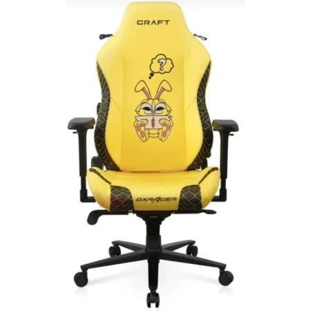 Кресло DX Racer Craft Rabbit in Dino Yellow/Black (CRA-014-YN-H1) Кресло DX Racer Craft Rabbit in Dino Yellow/Black (CRA-014-YN-H1)