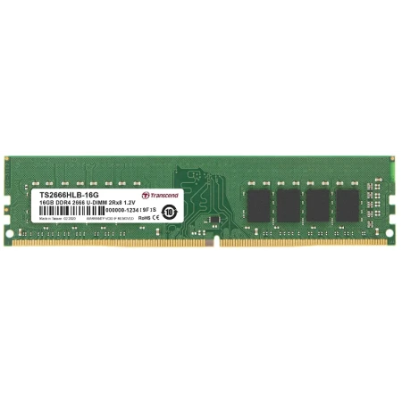 ОЗУ Transcend 16GB 2666MHz DIMM DDR4, (TS2666HLB-16G)