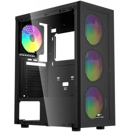 Корпус Wintek Magic L204 Black, (L204-B-M)