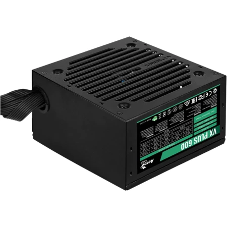 Блок питания AeroCool VX Plus Stealth 600W, (ACPN-VS60NEY.12)