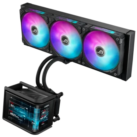 Водяное охлаждение Asus ROG Ryuo IV SLC 360 ARGB, Black Водяное охлаждение Asus ROG Ryuo IV SLC 360 ARGB, Black