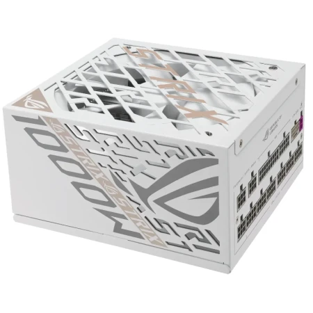Блок питания Asus ROG Strix 1000W Platinum White, (ROG-STRIX-1000P-GAMING-WHITE)