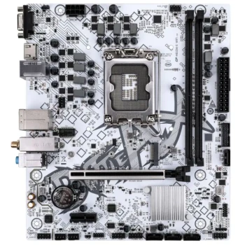 Материнская плата Colorful BATTLE-AX H610M-E WIFI V20 Материнская плата Colorful BATTLE-AX H610M-E WIFI V20