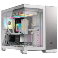 Корпус Corsair 2500X White - Satin Gray Aluminum, (CC-9011289-WW)