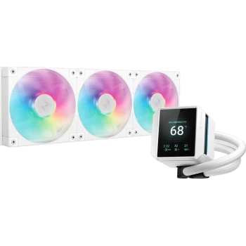 Водяное охлаждение DeepCool Mystique 360 ARGB White, (R-LX360-WHDSNMCP-G-1)