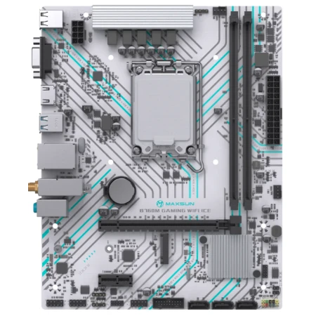 Материнская плата MaxSun B760M Gaming WiFi Ice