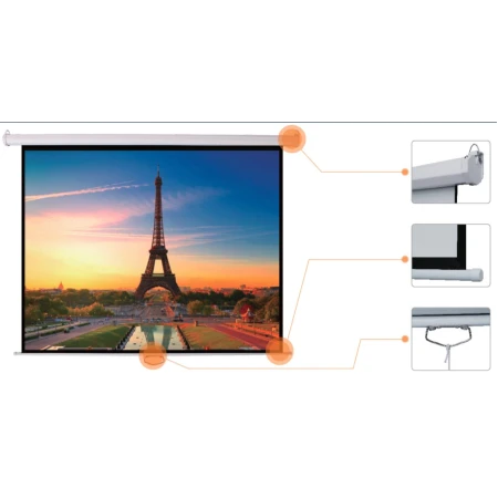 Экран настенный Mr.Pixel ECO 80" X 80" (2,03 X 2,03)