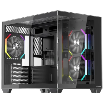 Корпус 1STPLAYER BV6 Black без Б/П (BV6-BK-2FH7R-1FH7)