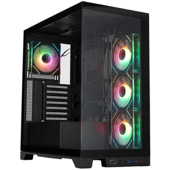 Корпус 1stPlayer Mi8 Black, (Mi8-BK-3FC7R-1FC7)