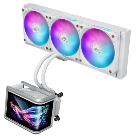 Водяное охлаждение Asus ROG Ryuo IV 360 ARGB, White Водяное охлаждение Asus ROG Ryuo IV 360 ARGB, White