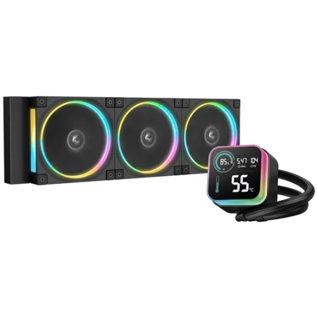 Водяное охлаждение DeepCool LQ360 Ultra ARGB Black, (R-LQ360-BKASMC-G-1)
