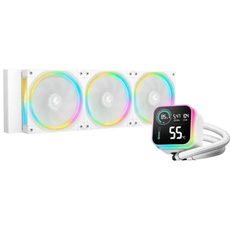 Водяное охлаждение DeepCool LQ360 Ultra ARGB White, (R-LQ360-WHASMC-G-1) Водяное охлаждение DeepCool LQ360 Ultra ARGB White, (R-LQ360-WHASMC-G-1)