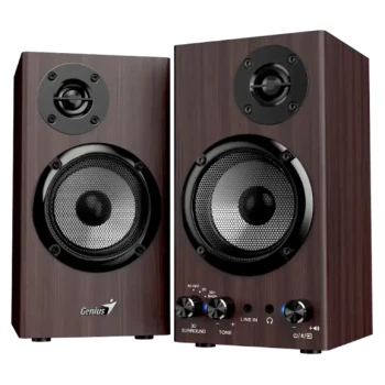 Акустическая система Genius SP-HF520BT (2.0) - Brown, 20Вт