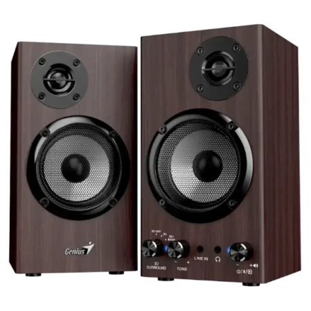 Акустическая система Genius SP-HF520BT (2.0) - Brown, 20Вт