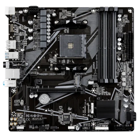 Материнская плата GIGABYTE A520M DS3H WF6E DDR4 Материнская плата GIGABYTE A520M DS3H WF6E DDR4