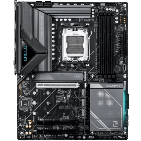 Материнская плата Gigabyte X870E Eagle X3D WiFi7 Материнская плата Gigabyte X870E Eagle X3D WiFi7