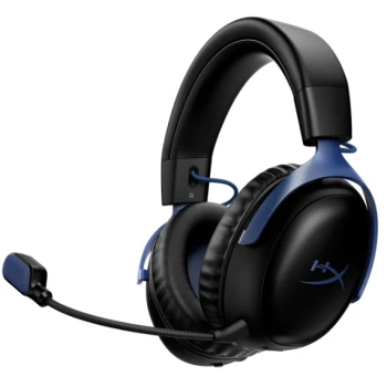 Гарнитура HyperX Cloud III S Wireless Black-Blue, (DF7E9AA)