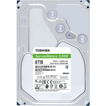 Жёсткий диск Toshiba S300 8TB, (HDWT380UZSVA)