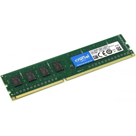 ОЗУ Crucial PC3-12800 4GB 1600MHz DIMM DDR3, (CT51264BD160BJ)