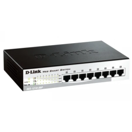 Коммутатор D-Link DES-1210-08P/C2A