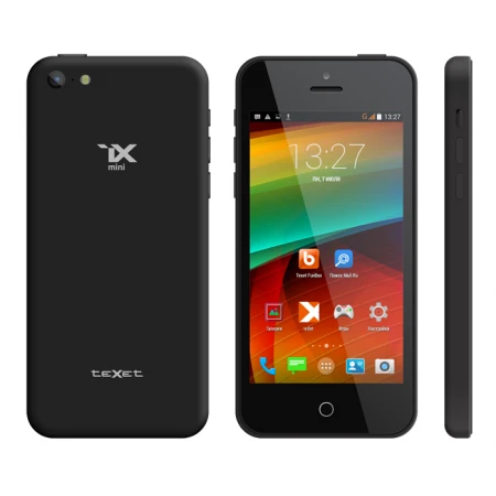 Смартфон Texet IX-Mini 8GB, Black, (TM-4182) Смартфон Texet IX-Mini 8GB, Black, (TM-4182)