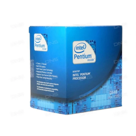Процессор Intel Pentium G640 2.8GHz, BOX Процессор Intel Pentium G640 2.8GHz, BOX