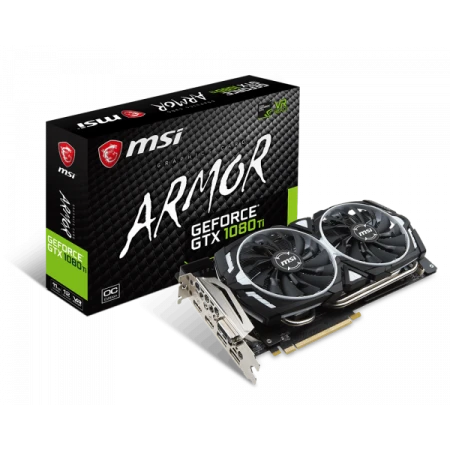 Видеокарта MSI GeForce GTX 1080 Ti Armor OC 11GB, (GTX 1080 Ti ARMOR 11G OC) Видеокарта MSI GeForce GTX 1080 Ti Armor OC 11GB, (GTX 1080 Ti ARMOR 11G OC)