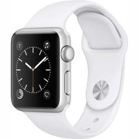 Смарт-часы Apple Watch Series 1, 38mm Silver Aluminium Case with White Sport Band MNNG2