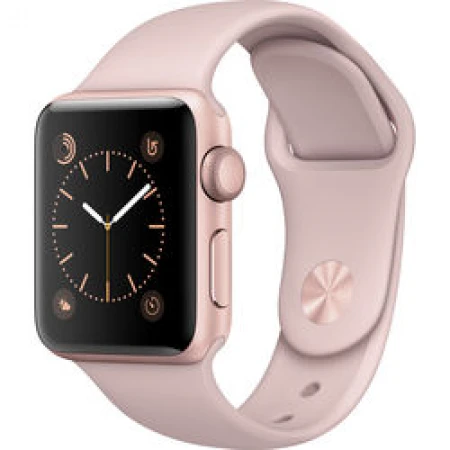 Смарт-часы Apple Watch Series 2, 38mm Rose Gold Aluminium Case with Pink Sand Sport Band, (MNNY2)