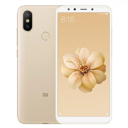 Смартфон Xiaomi Mi A2 32GB, Gold Смартфон Xiaomi Mi A2 32GB, Gold